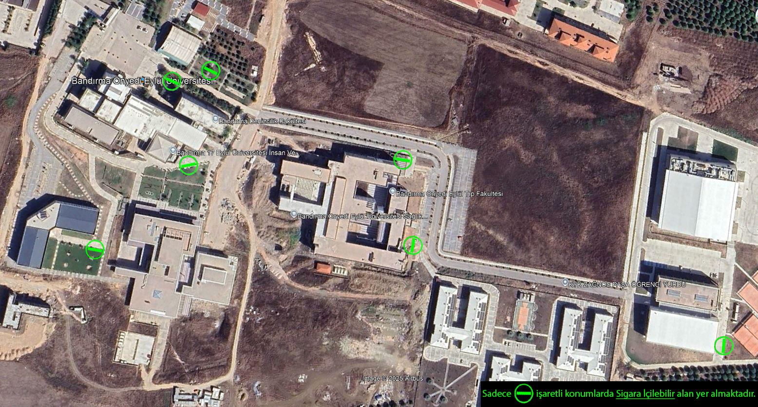 Dumansız Kampüs Alanları