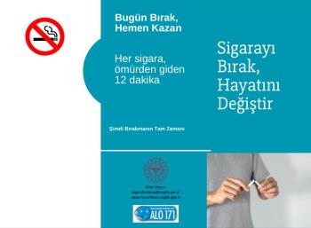 Üniversitemizde "Sigarayı Bırak Hayatını Değiştir" etkinliği düzenlendi