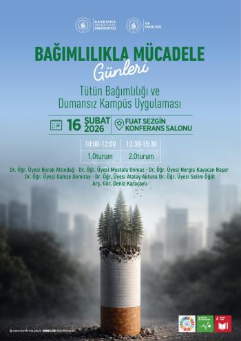 Üniversitemizde “Bağımlılıkla Mücadele Günleri” Kapsamında Farkındalık Etkinlikleri Gerçekleştirildi